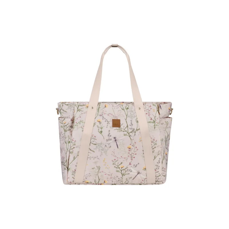 KikkaBoo Prebaľovacia taška Florence Secret Garden Beige