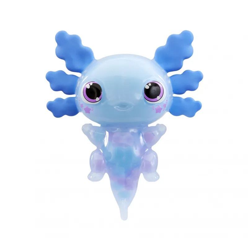 Mac Toys ANIMAGIC Svietiaci Axolotl do vody - modrý
