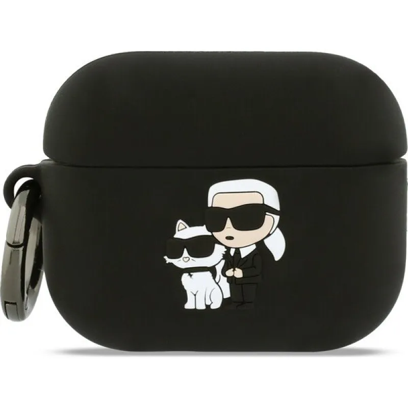 Karl Lagerfeld 3D Logo NFT Karl and Choupette Silikonové Púzdro pre…