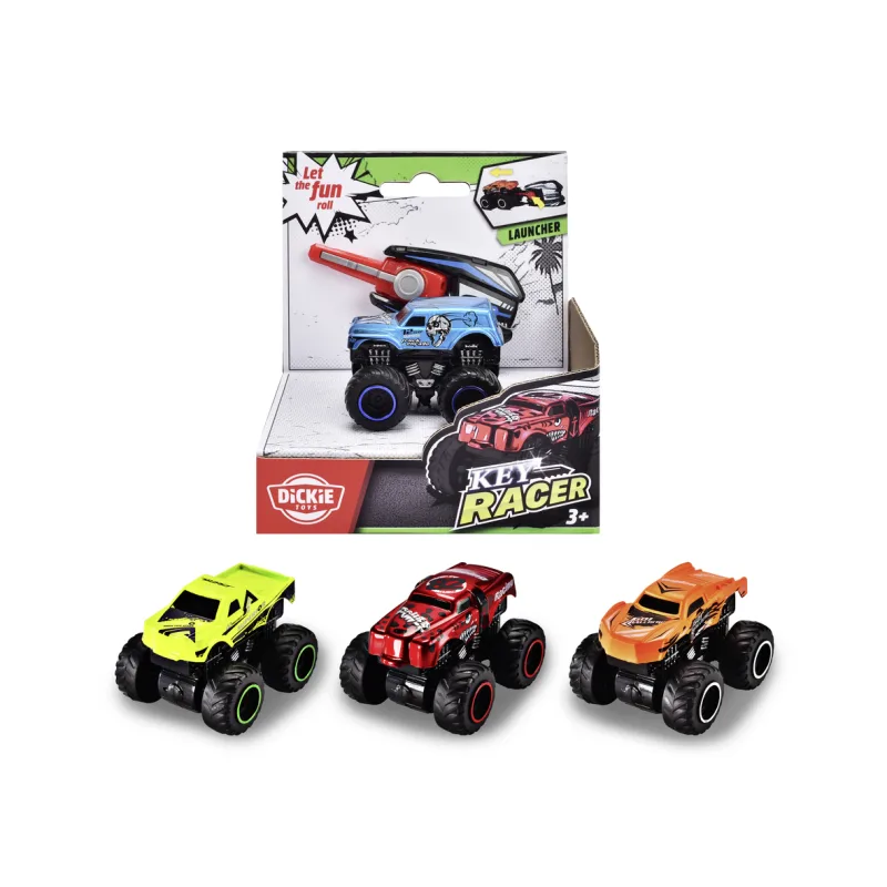 Dickie Auto Key Racer, 4 druhy