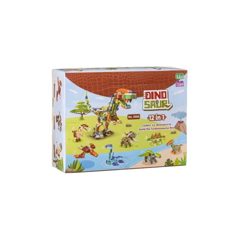 L-W Toys L-W Toys Set kociek Dinosaurus 12 v 1