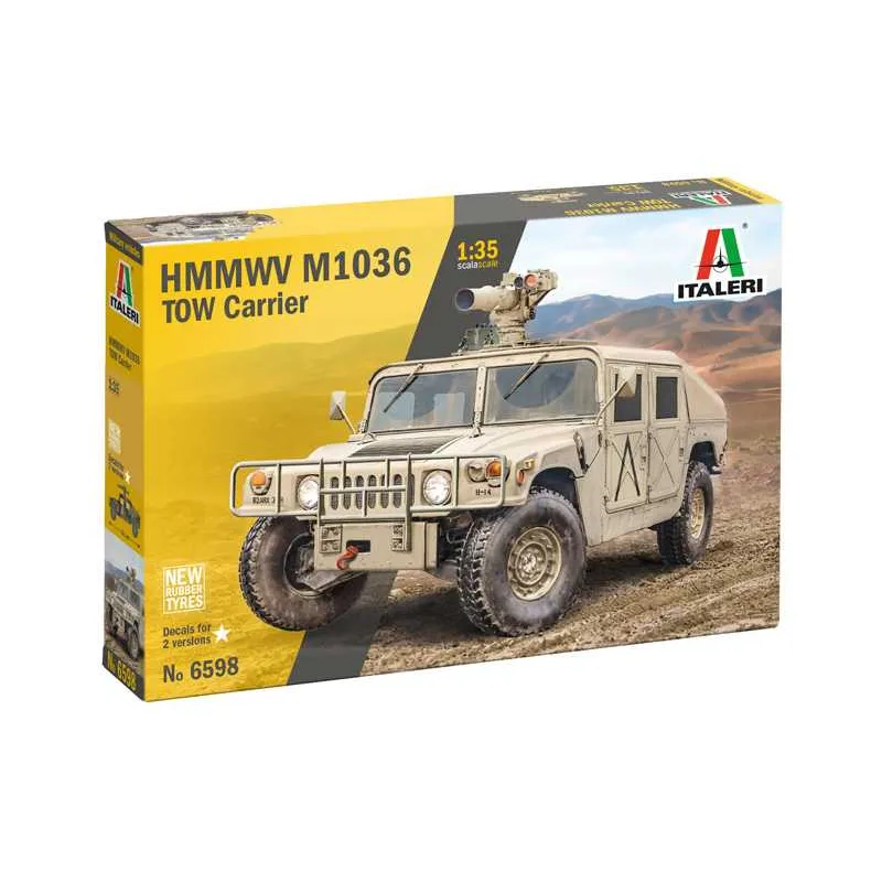 Italeri Model Kit military 6598 - HMMWV M966 TOW Carrier (1:35)