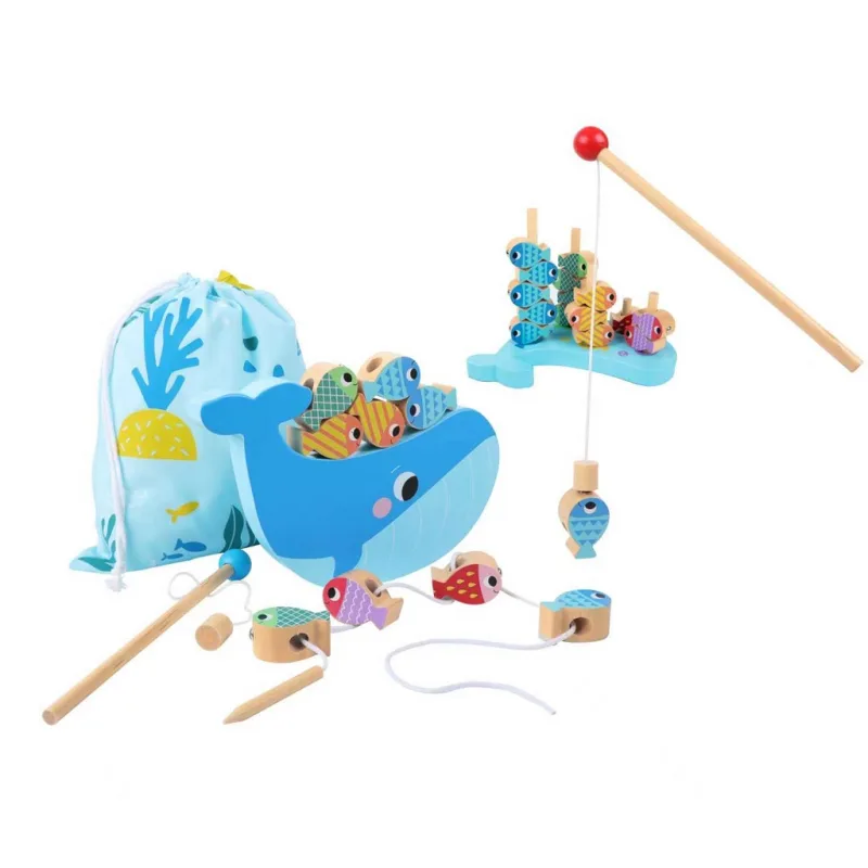 2Kids Toys 2Kids Toys Motorická hra 3 v 1 Veľryba