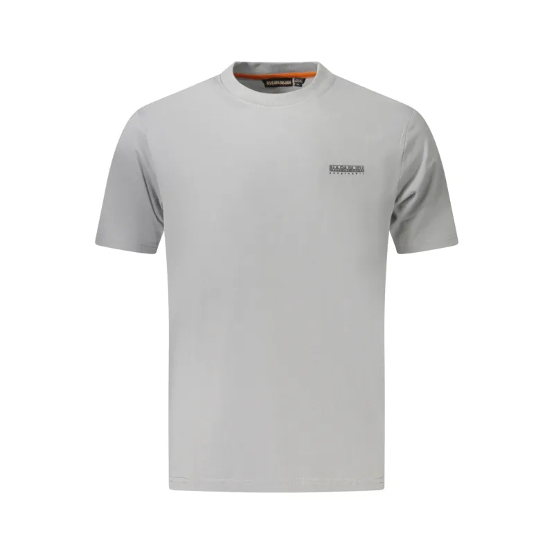 Pánske Tričko s krátkym rukávom NAPAPIJRI - Šedá Farba: šedá, Veľkosť: 2XL