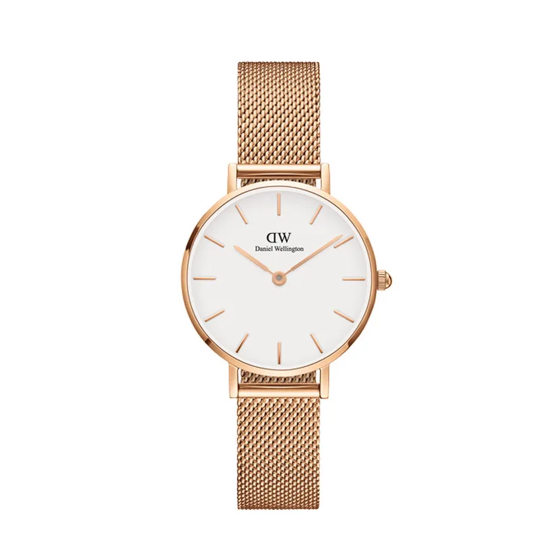 Daniel Wellington dámske hodinky Petite Melrose 28 mm ružové zlato DW00100219