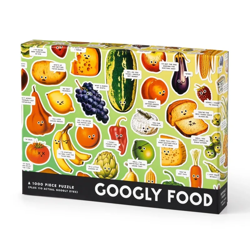 Galison Galison Puzzle Googly Food 1000 dielikov