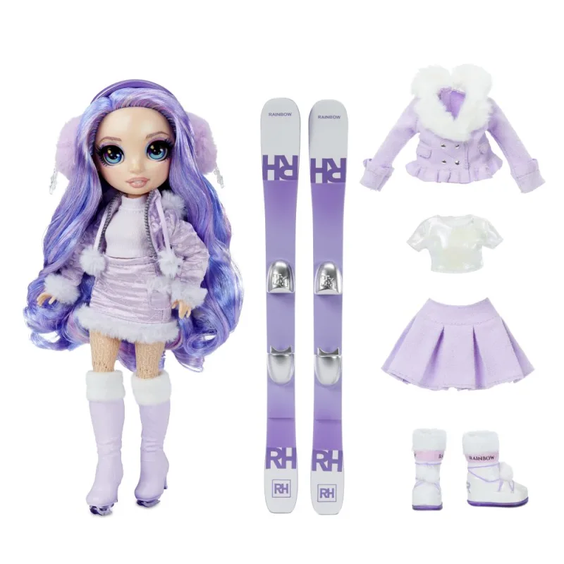 Rainbow High Zimná fashion bábika Violet Willow