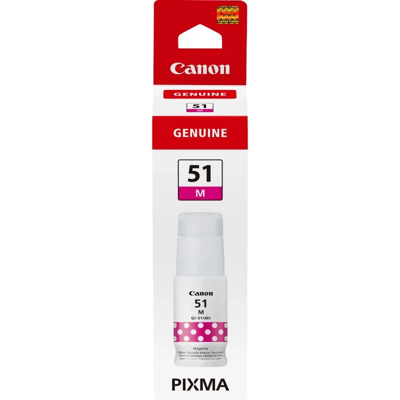 Canon CARTRIDGE GI-51 M purpurová pro PIXMA G1520, G2520, G2560, G3520…