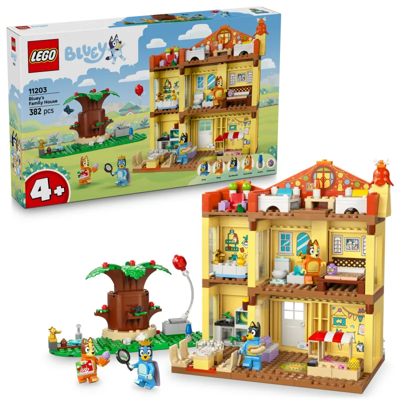 LEGO Bluey 11203 Bluey a jej rodinný dom