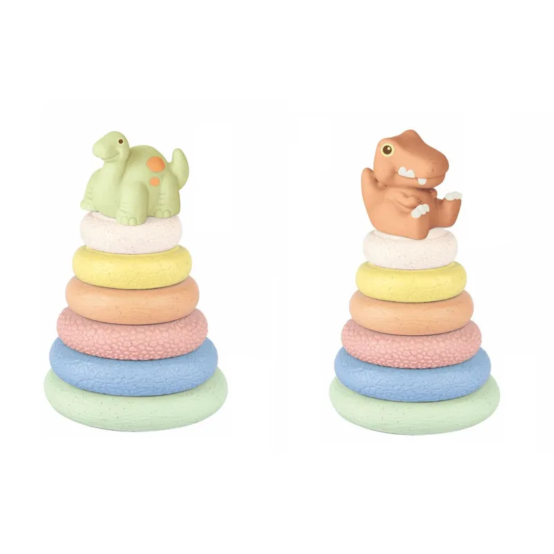 Mac Toys ZIRO Mäkké navliekacie krúžky - dino