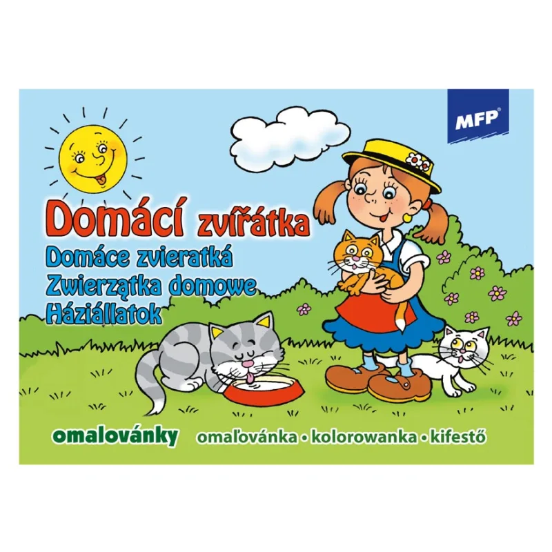 MFP Rappa Omaľovánky MFP Domáce zvieratká