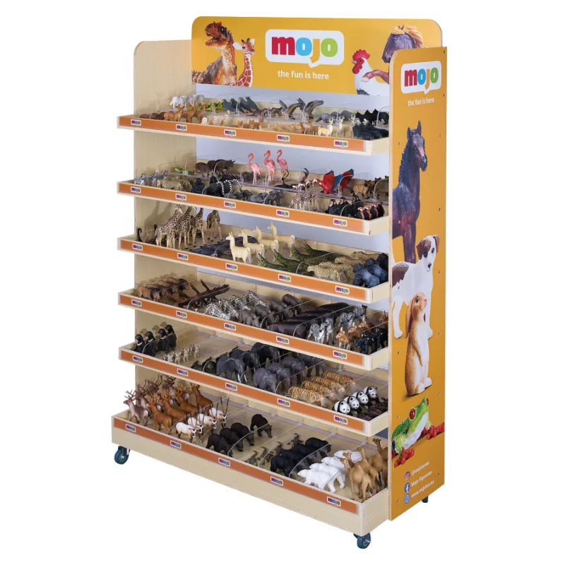 Mojo Mojo Drevený reklamný displej 68 cm