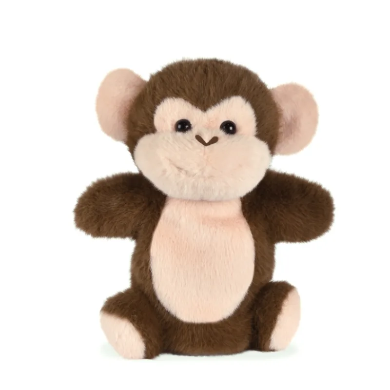 Doudou et Compagnie Paris Doudou Histoire d'Ours Plyšová maňuška Opička hnedá 24 cm