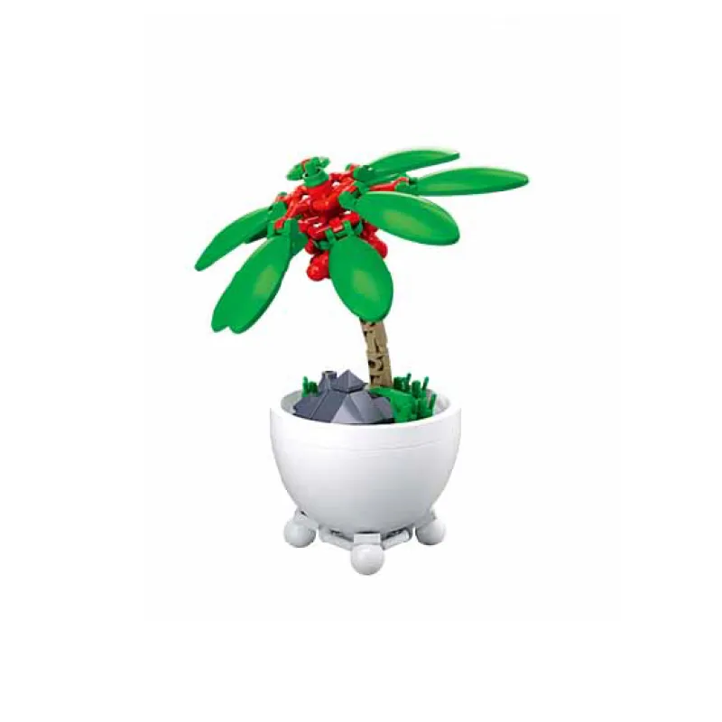 Sluban Sluban Flowers M38-B1075E Tropická rastlina v kvetináči