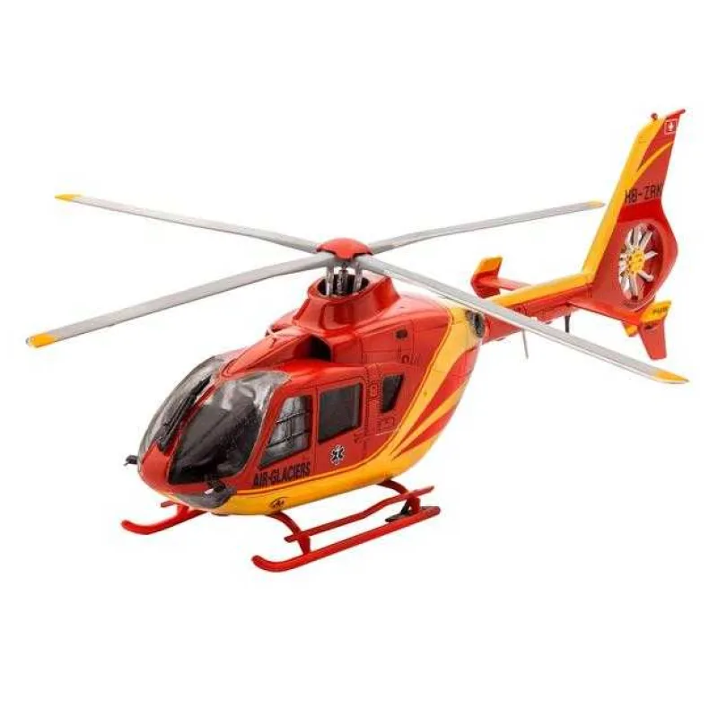 Revell ModelSet vrtuľník 64986 - EC 135 Air-Glaciers (1:72)