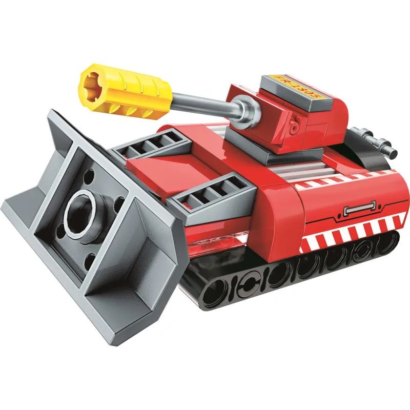 Qman Qman Water Cannon Fire Truck 1805-1 Tank Vanward