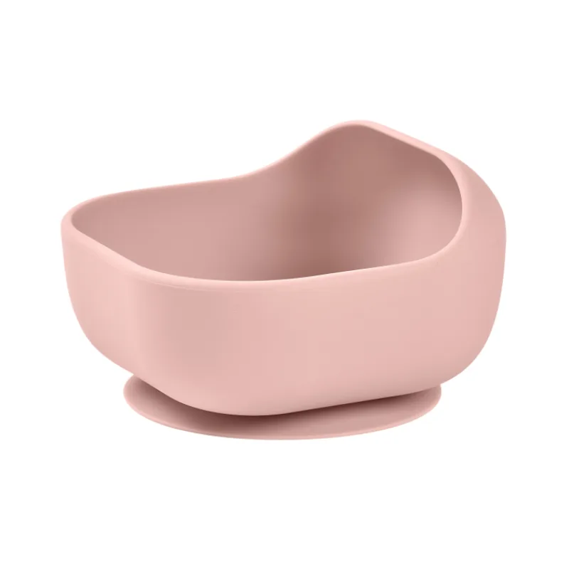 Beaba Miska silikónová s prísavkou Cotton Candy