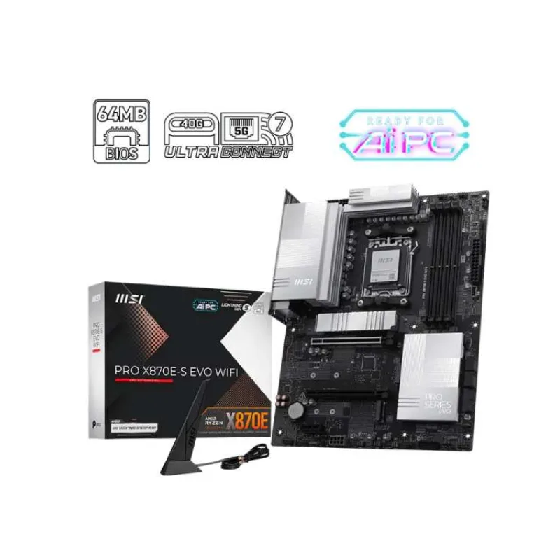 MSI PRO X870E-S EVO WIFI/AM5/ATX (PRO X870E-S EVO WIFI)
