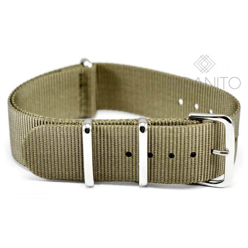 Nylonový Nato remienok na hodinky 111G.KHAKI.22