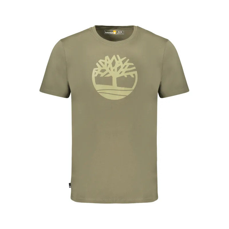 Pánske Tričko s krátkym rukávom TIMBERLAND - Zelená Farba: Zelená, Veľkosť: XL