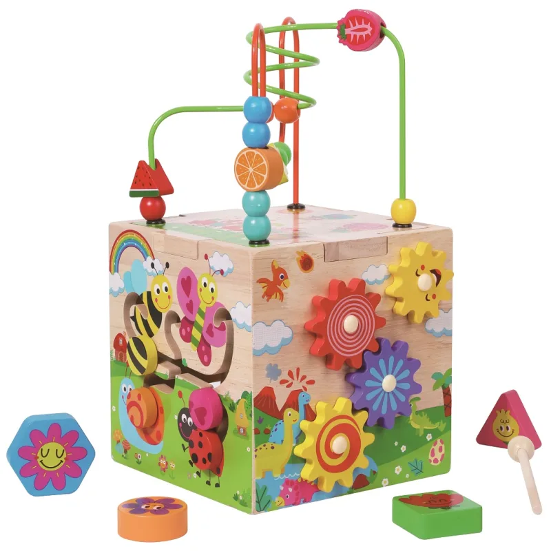 2Kids Toys 2Kids Toys Motorická kocka s labyrintom Veselé zvieratká