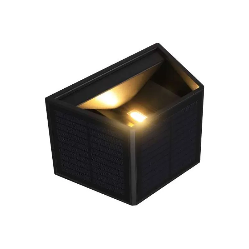 IMMAX WALL-3 venkovní solární nástěnné LED osvětlení se světelným čidlem, 2W (08489L)