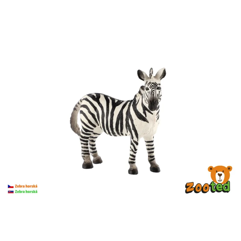 ZOOted Zebra horská zooted plast 11cm