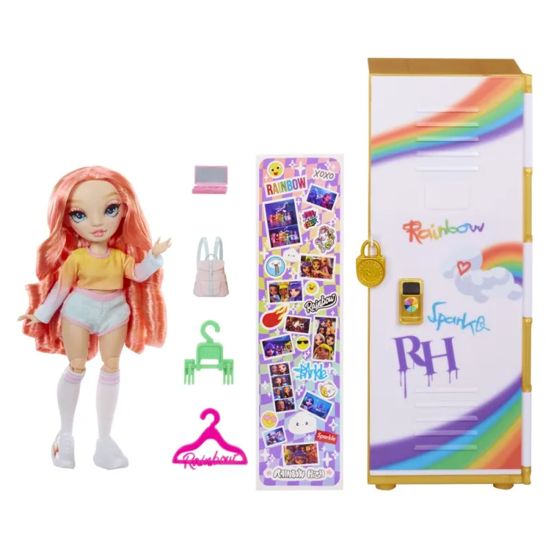MGA Rainbow High Skrinka s bábikou