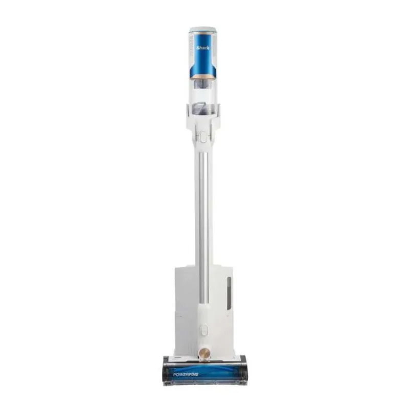 Shark BU3521EU Cordless Pro tyčový vysavač bílá/modrá, Auto-Empty dokovací stanice, Anti Hair Wrap, HEPA filtr, LED (BU3521EU)