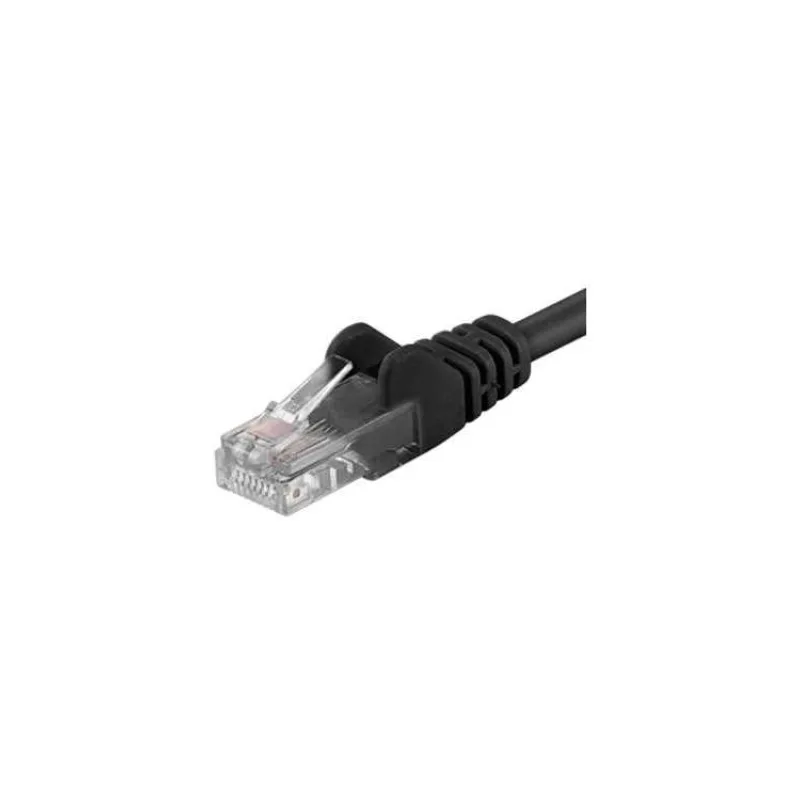 PremiumCord Patch kabel UTP RJ45-RJ45 CAT6 0.25m black (sp6utp002C)