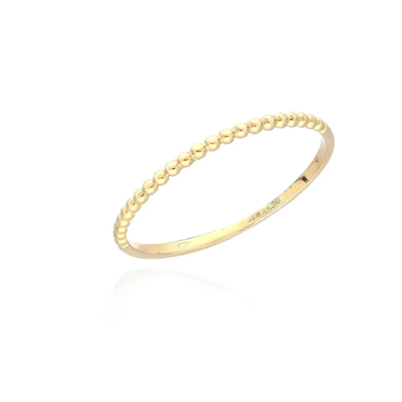 Prsten ze žlutého zlata MOISS RA000652, 52, 0.70 g