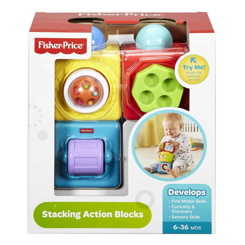 Fisher Price Akčné kocky Fisher Price DHW15