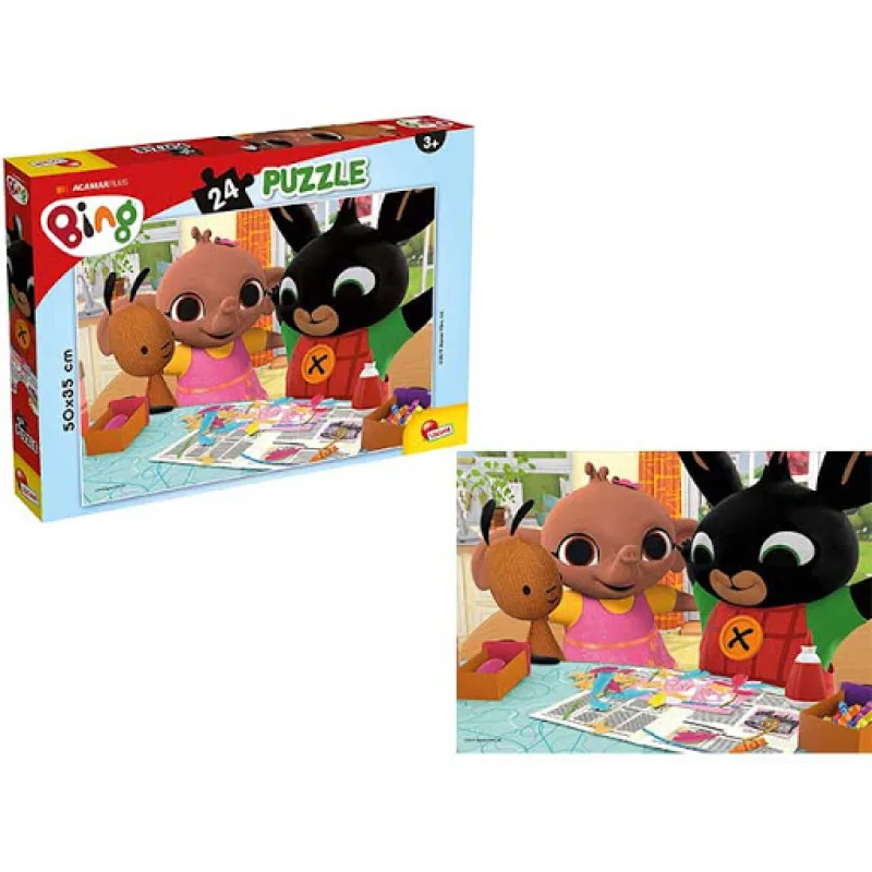 Liscianigioch BING - Hráme sa puzzle 24 dielikov