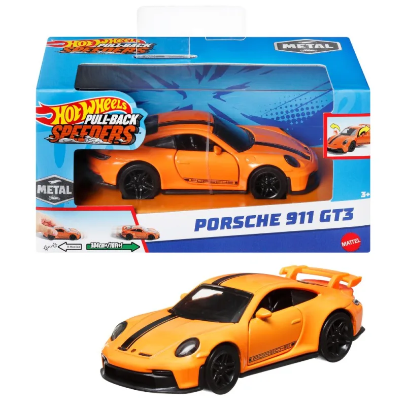 Mattel HW NAŤAHOVACIE AUTO 1:43 ASST (CDU)