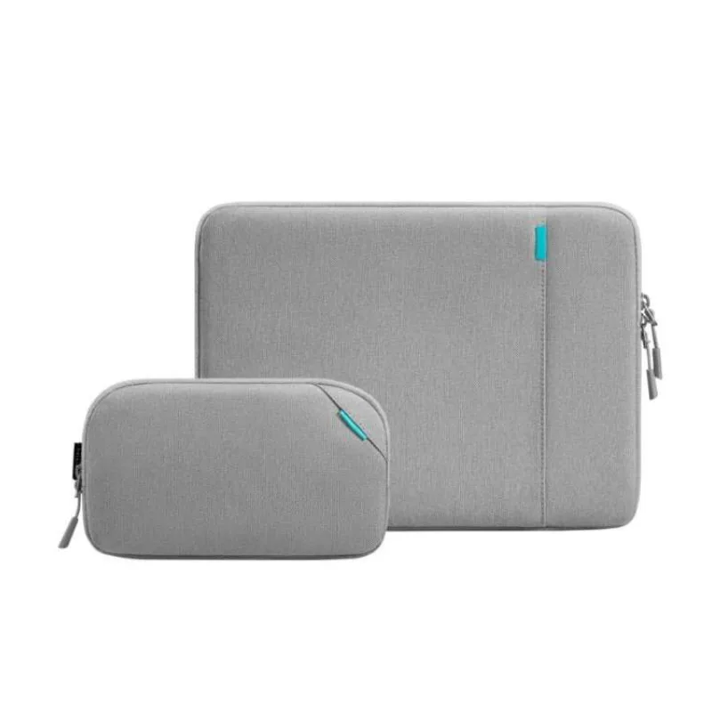 tomtoc Sleeve Kit - 13" MacBook Pro / Air, tmavě šedá (TOM-A13C2GW)