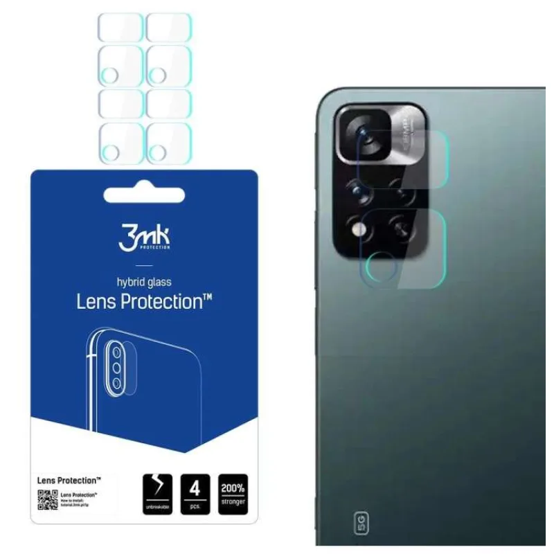 3mk Lens Protection pro Xiaomi Redmi Note 11 Pro 4G / 11 Pro 5G (4ks) (5903108446358)