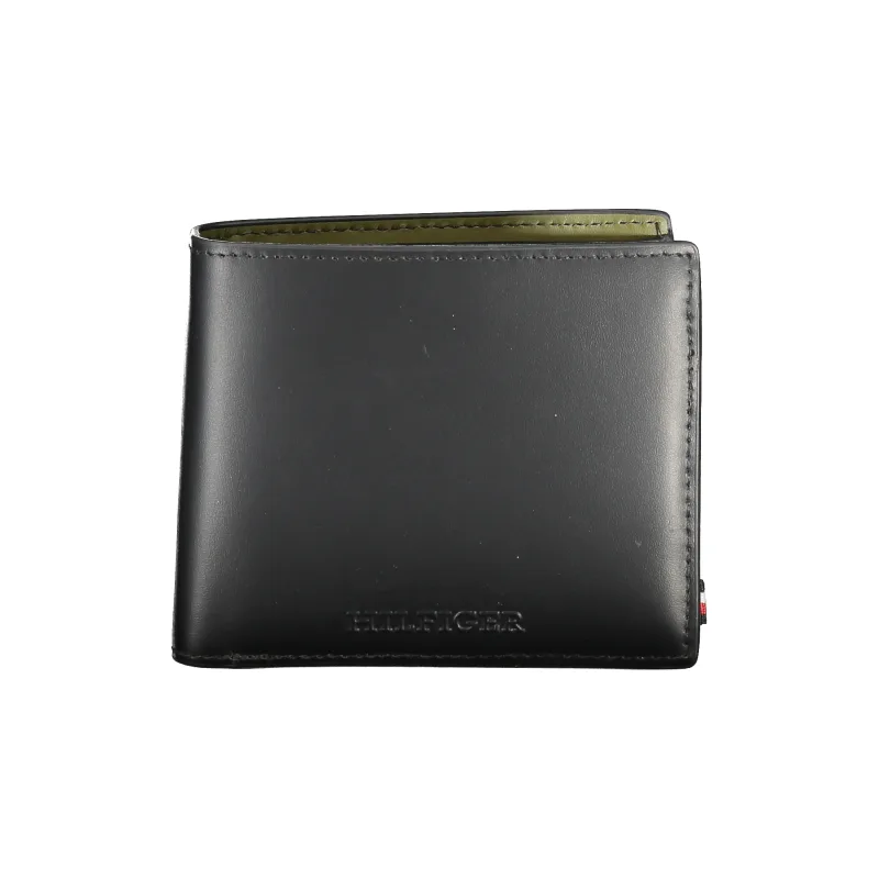 Pánska Peňaženka TOMMY HILFIGER - Čierna 
12.0X9.5X2.0cm Farba: čierna, Veľkosť: 12.0X9.5X2.0