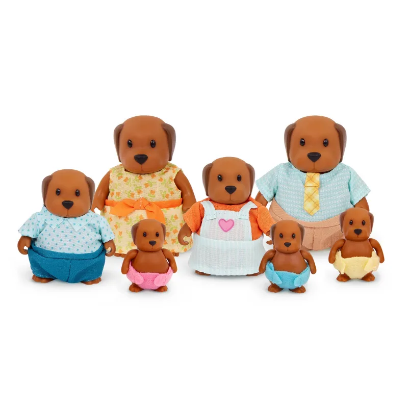 Li‘l Woodzeez Rodina psíkov veľká Wagadoodle