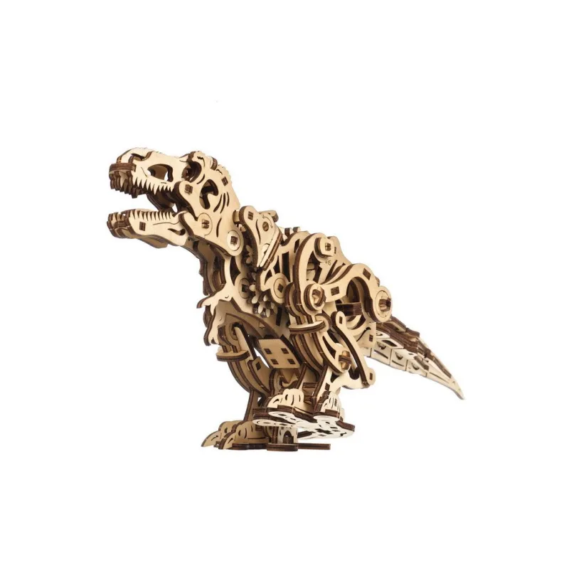 Ugears Ugears 3D drevené mechanické puzzle Tyranosaurus Rex