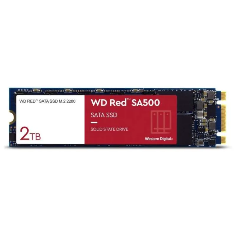 WD Red SA500 NAS SSD 2TB M.2 SATA 560/530MBps (WDS200T1R0B-68A4Z0)