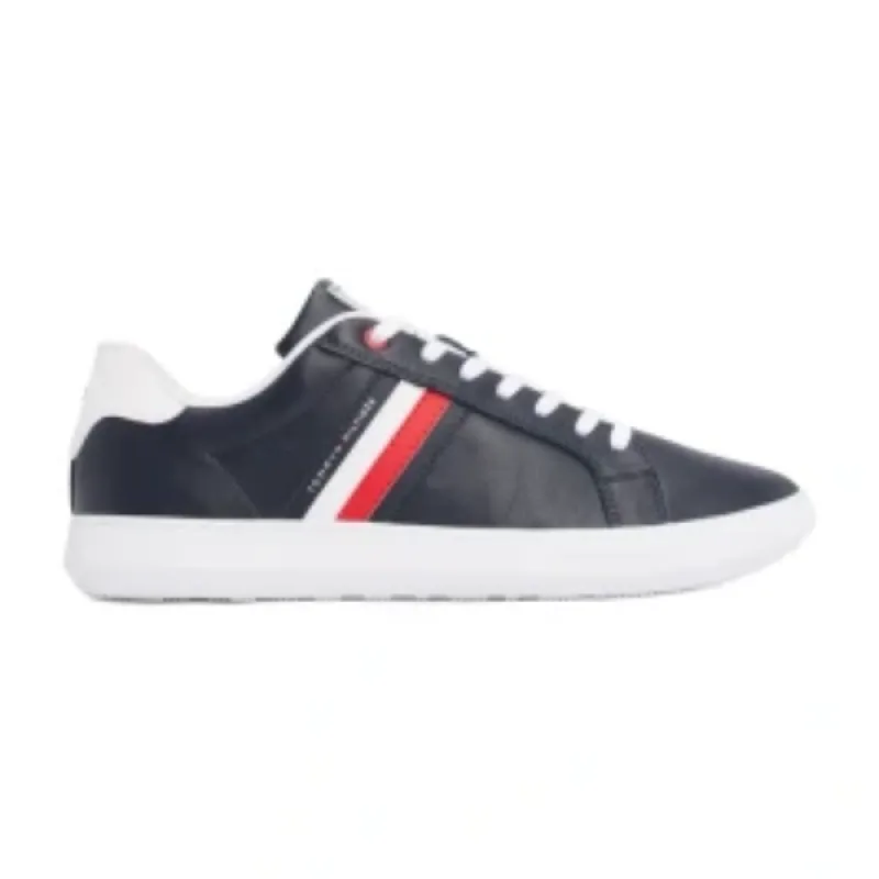 Pohodlná Pánska Športová Obuv TOMMY HILFIGER New Runner Čierna Veľkosť: 43