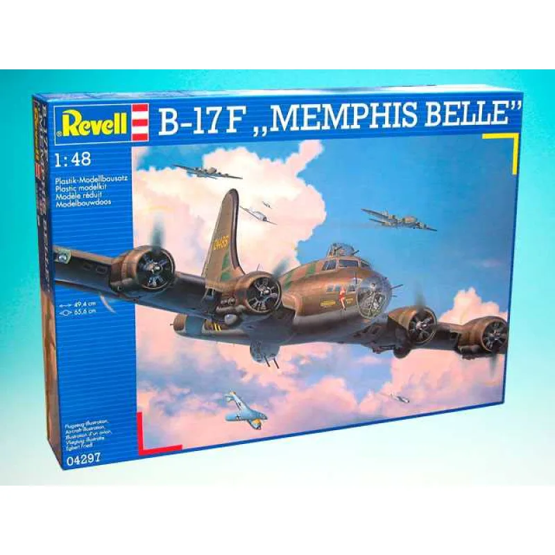 Revell Plastic ModelKit lietadlo 04297 - B-17 F Memphis Belle (1:48)