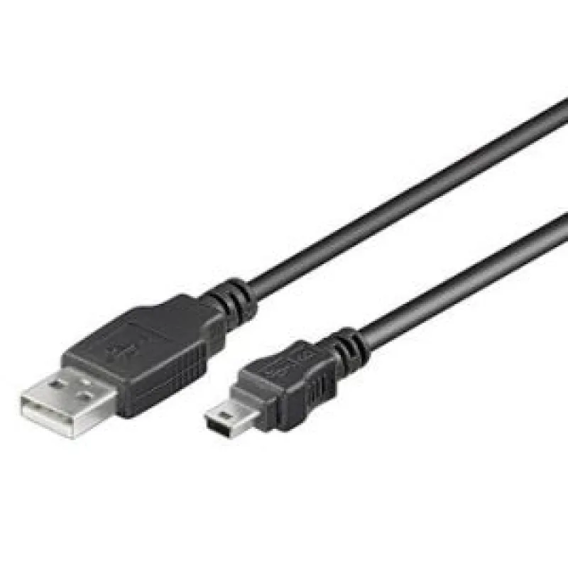 PremiumCord Kabel mini USB, A-B, 5pinů, 0,5m ku2m05a