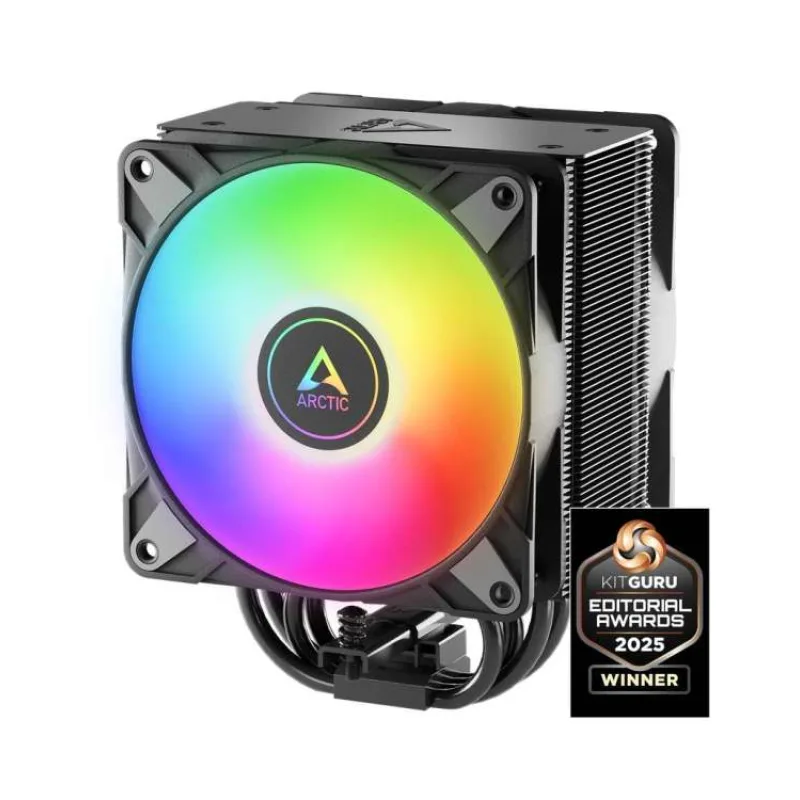 AKCIA!!! - ARCTIC Freezer 36 SI A-RGB (Black) – Black CPU Cooler pre Intel a AMD (AOCPU00013A)