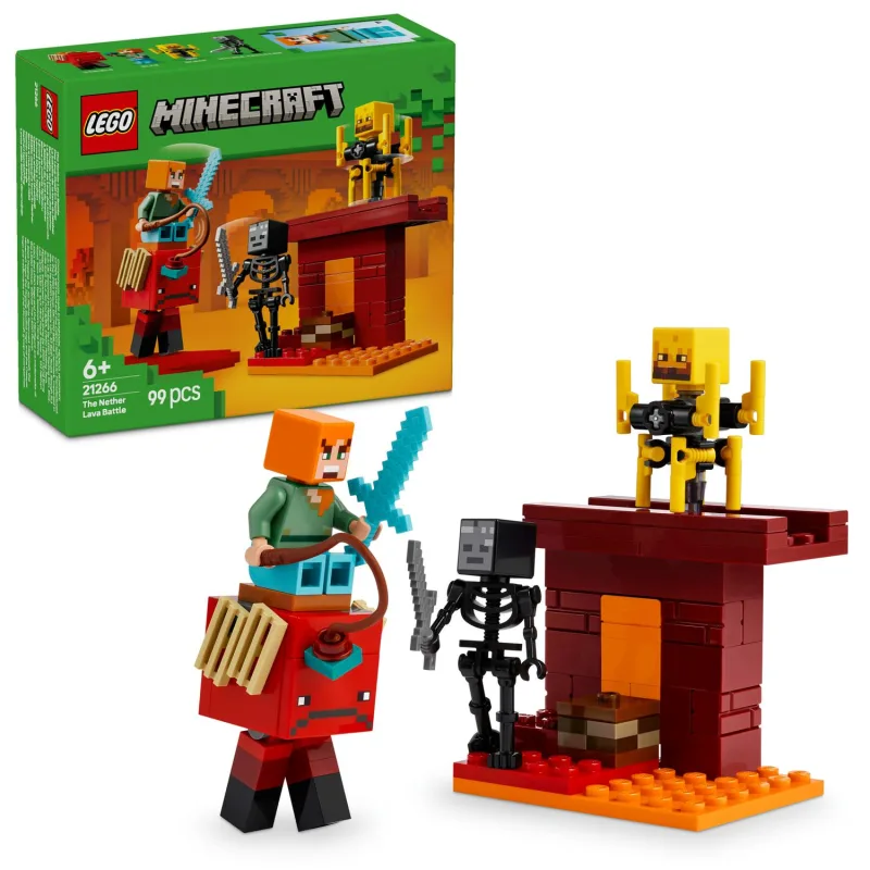 Lego LEGO® Minecraft® Lávová bitka v Netheri