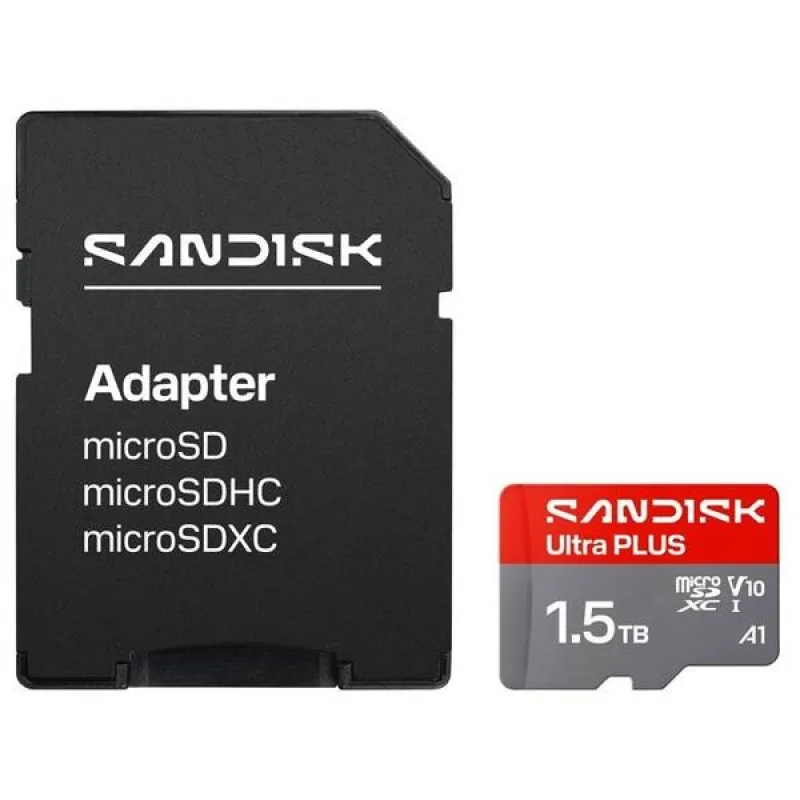 Sandisk Ultra PLUS micro SDXC karta 1, 5TB UHS-I, V10, U1, C10, …