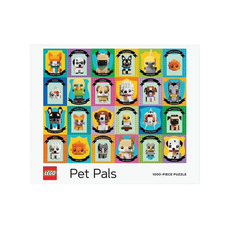 Chronicle Books Chronicle Books Puzzle LEGO® Zvierací kamaráti 1000 dielikov