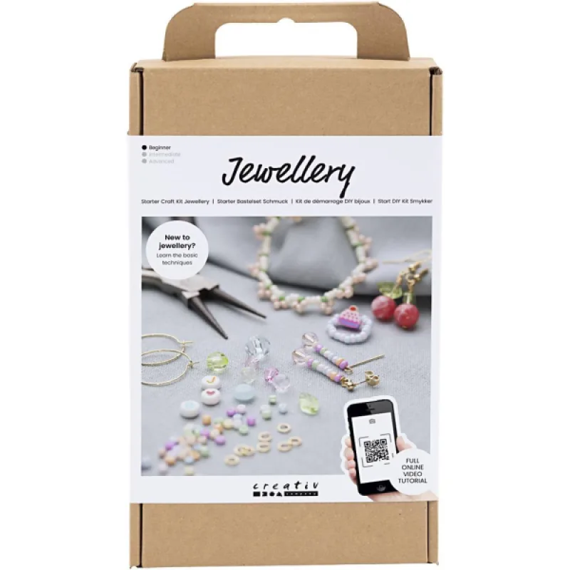 Creativ Company Kreatívna sada Šperky z korálikov farebné