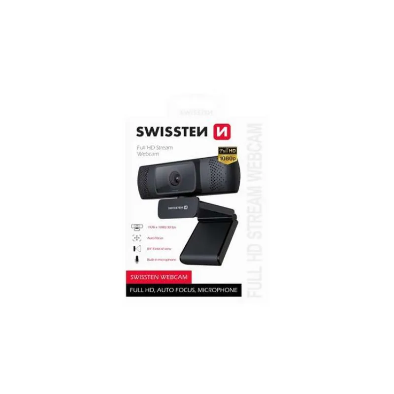 Swissten webcam fhd 1080p (55000001)