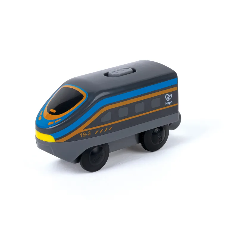 Hape Lokomotíva Intercity na batérie, čierna